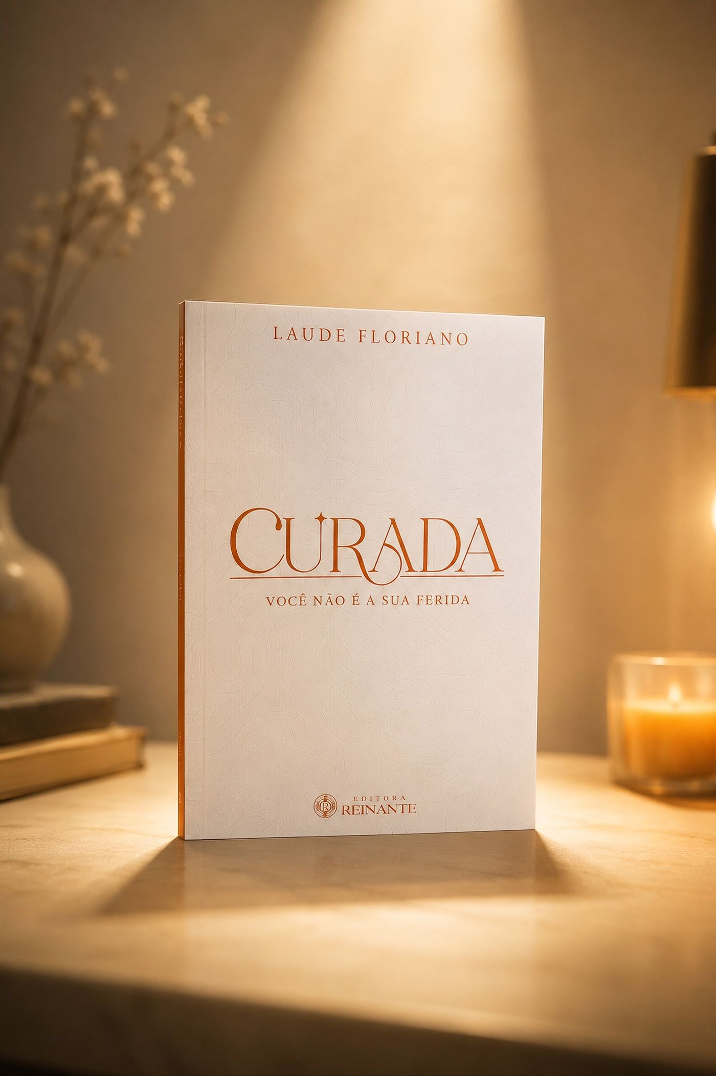 Livro Curada, você não é a sua ferida